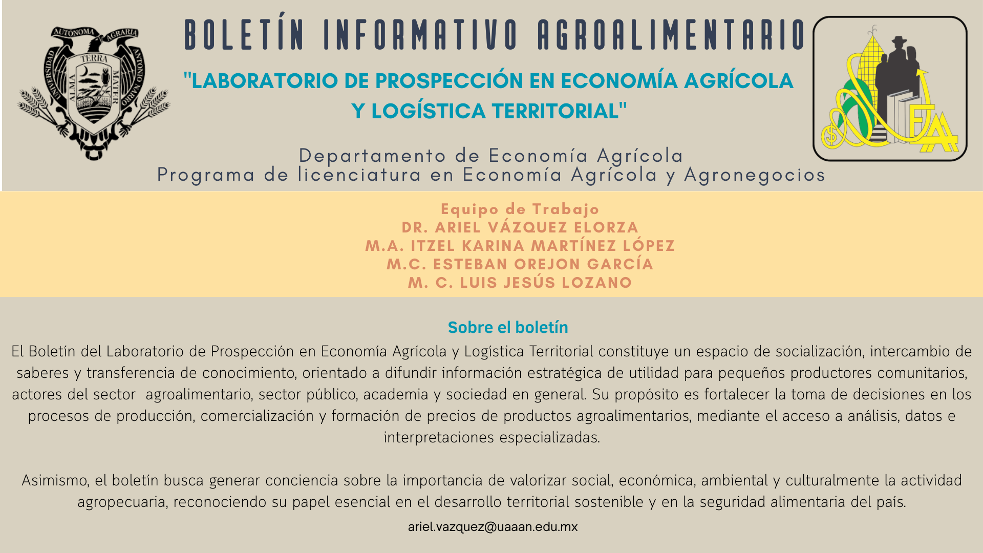 Boletin Informativo Agroalimentario
